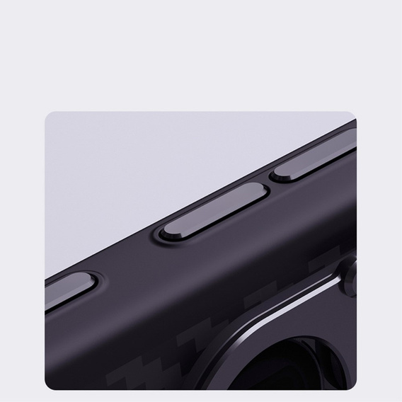 Чехол для Samsung Galaxy S24 Ultra, бронированный Nillkin, Carboprof Case, для Magsafe, чёрный