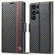 Чехол-накладка для Samsung Galaxy S25 Ultra, Carbon LC.IMEEKE, чёрный