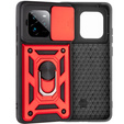 Чехол NOX Camera Slide Realme GT 7 Pro, CamShield Slide, красный