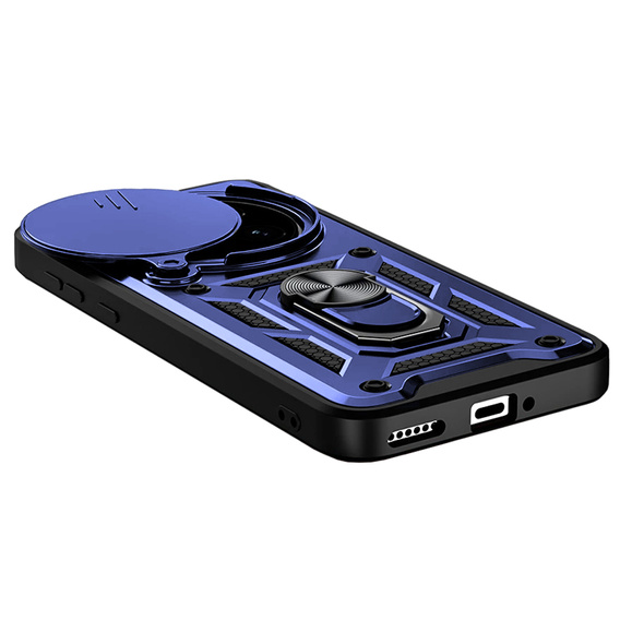 Чехол NOX Camera Slide Honor Magic 7 Pro, CamShield Slide, синий