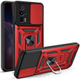 Чехол NOX Camera Slide Xiaomi Poco F5 Pro, CamShield Slide, красный