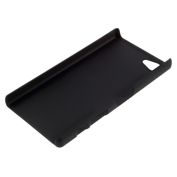 Прорезиненный жесткий чехол для Sony Xperia Z5 Compact - Black