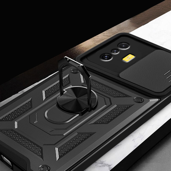 Чохол NOX Camera Slide Xiaomi Poco F4 GT, CamShield Slide, чорний