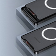 Захисний чохол для камери Samsung Galaxy S21 FE 5G, CamShield MagSafe, прозорий / чорний