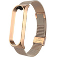 Браслет  MilaneseBand для Xiaomi Mi Band 3 / Band 4 - Rose Gold