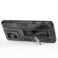 Чехол до Oppo Find X5 Pro, Military kickstand, чёрный