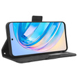 Откидной чехол для Honor X8a 4G, Card Slot, чёрный