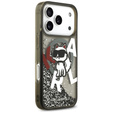 Чехол Karl Lagerfeld Liquid Glitter Choupette MagSafe для iPhone 17 Pro Max