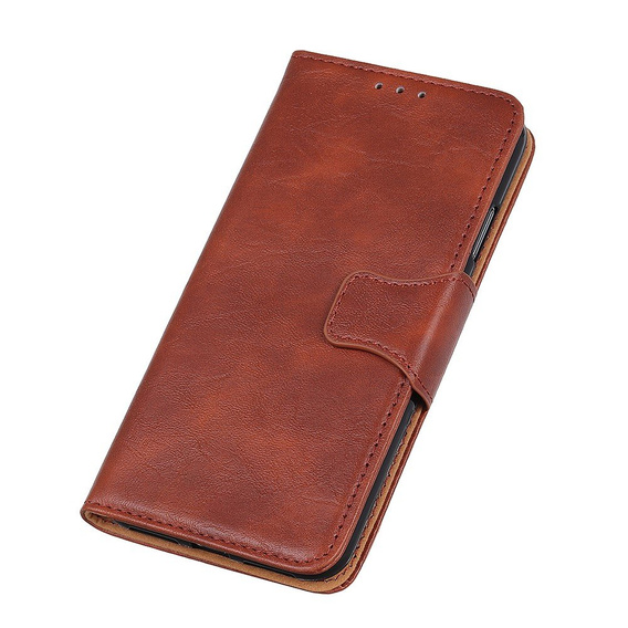 Чехол Wallet  до Realme X50 Pro 5G - Brown