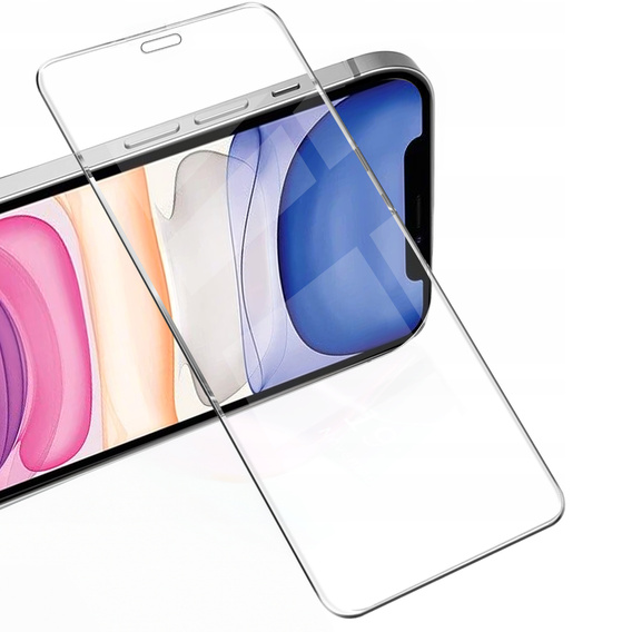2x Загартоване скло для iPhone XR/11, ERBORD 9H Hard Glass на екрані