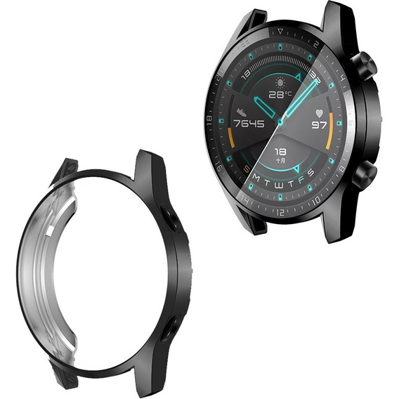 Чехол 2в1 с защитой экрана для часов Huawei Watch GT 2 46mm, Black