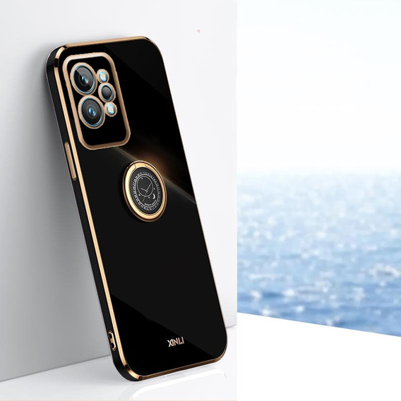 Чoхол до Realme GT2 Pro, Electro Ring, чорний
