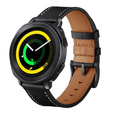 Шкіряний ремінь   Herms для Galaxy Watch 42mm - black