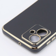 Чехол для Motorola Moto G54 5G, Glamour CamShield, чёрный