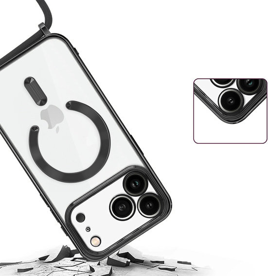 Чохол Electro MagSafe з ремінцем для iPhone 17 Pro Max
