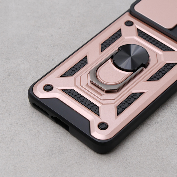 Чохол NOX Camera Slide Motorola Edge 40 Neo, CamShield Slide, рожевий rose gold