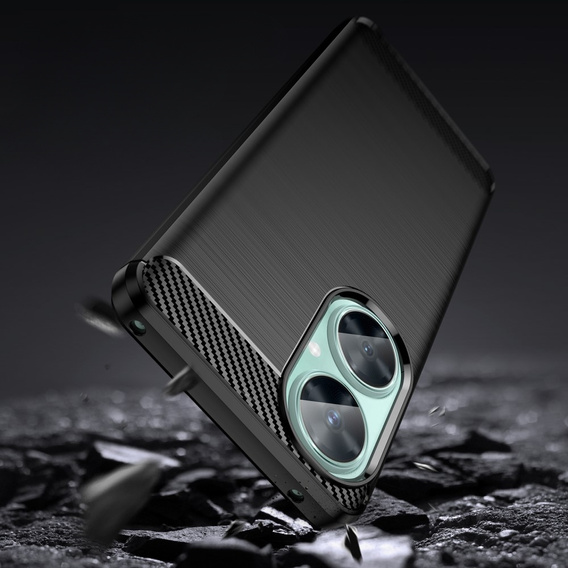 Чехол до Huawei Nova 11i, Carbon, чёрный