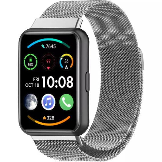 Браслет  MilaneseBand для Huawei Watch Fit 2 - Silver