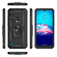 Броньований Чoхол до Motorola Moto E6S, Nox Case Ring, чорний