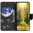 Чохол-книжка для Samsung Galaxy A55 5G, Wallet, Don't Touch My Phone, чорний