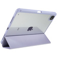 Чохол для iPad Pro 12.9" 2022/2021/2020 (6/5/4 gen.), Smartcase Hybrid, з місцем для стилуса, фіолетовий