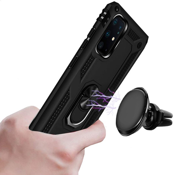 Броньований Чoхол до Samsung Galaxy S10 Lite, Nox Case Ring, чорний