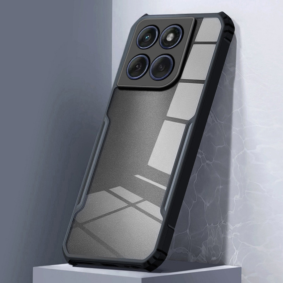 Чoхол до Motorola Edge 60 / 60 Fusion, AntiDrop Hybrid, чорний