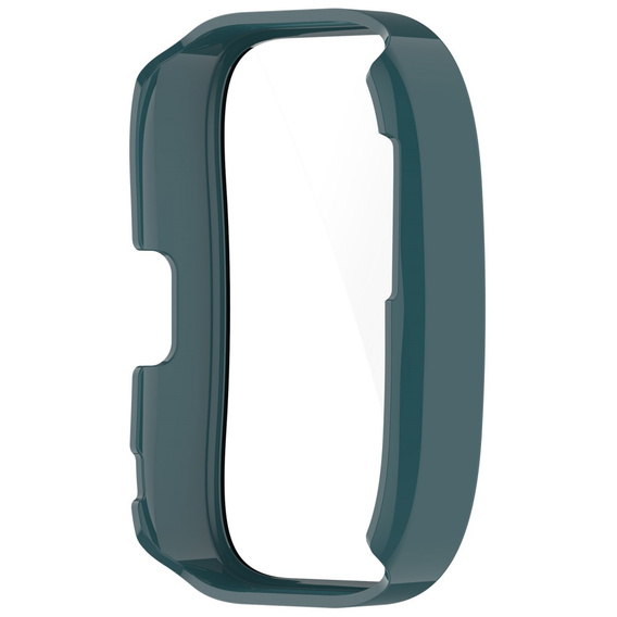 Чохол 2в1 + загартоване скло для Amazfit Bip 5, зелений