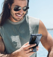 Броньований чохол для Samsung Galaxy S23 Ultra, Dexnor Full Body (Two Frames), темно-синій
