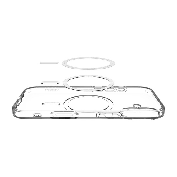 Spigen Чехол для iPhone 17, Liquid Crystal MagSafe, прозрачный/белый