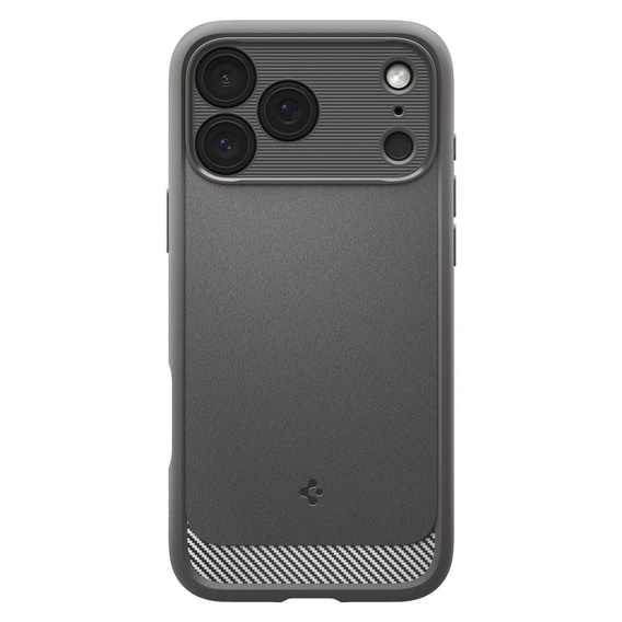 Чехол Spigen Rugged Armor MagSafe для iPhone 17 Pro Max, серый