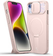 Чохол для iPhone 13/14 Suritch Shockproof, Suritch Shockproof, для MagSafe, рожевий