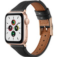 Кожаный ремешок для часов 1/2/3/4/5/6/7/8/SE/ULTRA 42/44/45/49mm, Black