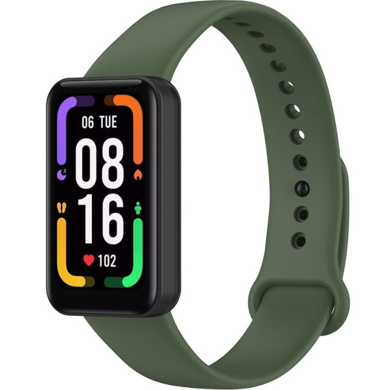 Силиконовый ремешок для Xiaomi Redmi Smart Band Pro, Green