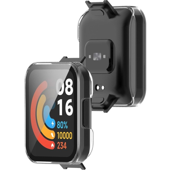 Чехол + Стекло 2w1 для Xiaomi Redmi Watch 2 Lite, Transparent
