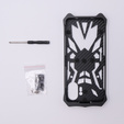 Бронированный чехол для Nothing Phone 2, Aluminum Alloy, чёрный