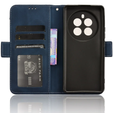 Футляр з клапаном для Realme 12 Pro 5G / 12 Pro+ 5G, Card Slot, темно-синій