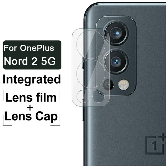 IMAK Защитное стелко + ослона для камеры do OnePlus Nord 2 5G