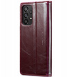 Флип-кейс CASEME для Samsung Galaxy A53 5G, Waxy Textured, бордовый