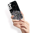 Чoхол до Samsung Galaxy S21 FE, Glittery, чорний