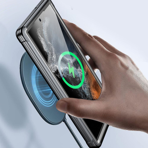 Чехол для Samsung Galaxy S24 Ultra, Shockproof, с пленкой, чёрный