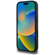 Чохол Guess Grained Hot Stamp 4G Triangle Metal для iPhone 16 Pro Max