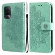 Откидной чехол для Oppo Reno5 Z / A94 / A95 5G, Mandala, зелёный