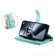 Чохол-книжка для Xiaomi 14T Pro, Wallet Zipper Pocket, зелений