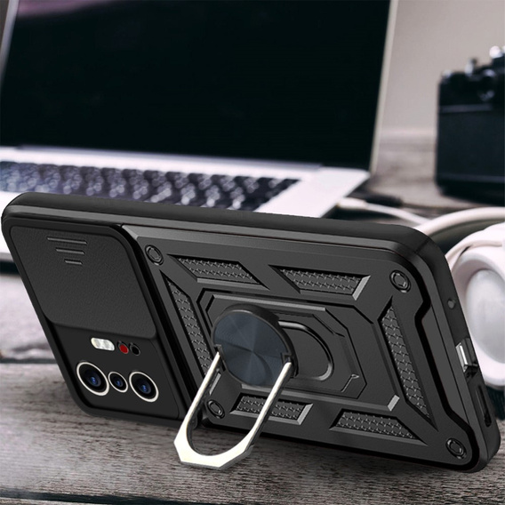 Чохол NOX Camera Slide до Xiaomi 11T / 11T Pro, Black