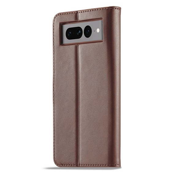 Откидной чехол для Google Pixel 7 Pro 5G, LC.IMEEKE, коричневый