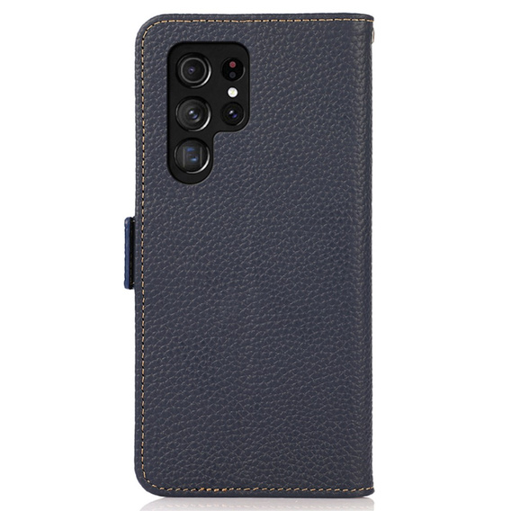 Чохол KHAZNEH RFID для Samsung Galaxy S24 Ultra, Litchi Texture, м'яти
