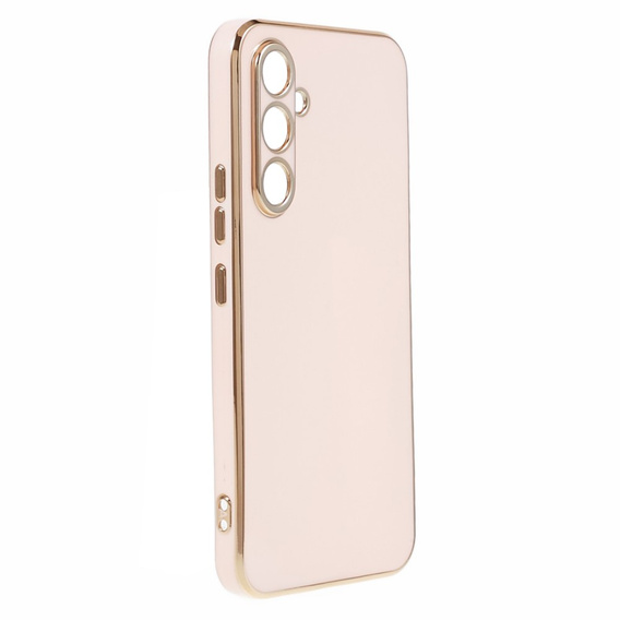 Чохол для Samsung Galaxy S23 FE, Glamour CamShield, рожевий