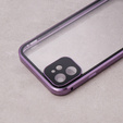 Чохол для iPhone 11, Magnetic Dual Glass, фіолетовий