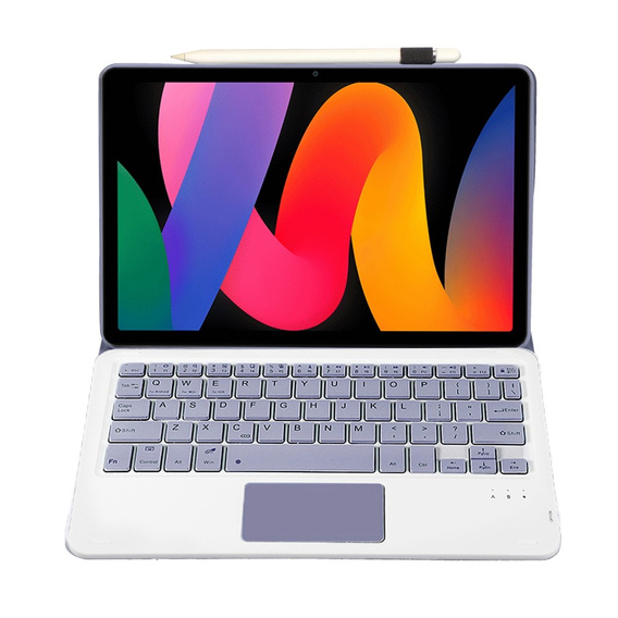 Чохол + клавіатура Xiaomi Redmi Pad SE 11", TouchPad, фіолетовий